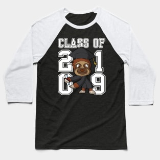 Class of 2019 Graduation Sloth Flossing Floss Like A Boss Baseball T-Shirt
